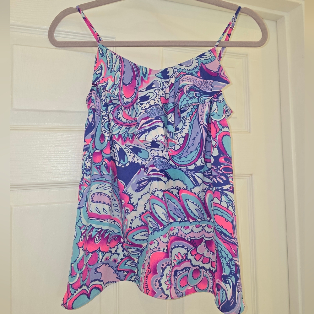 Lilly Pulitzer Colorful Paisley Camisole